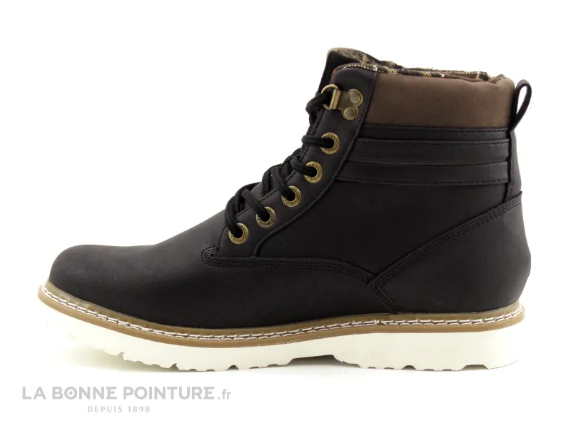 Achat chaussures Kappa Homme Boots, vente Kappa WHYMPER - Black - Brown - 303WAU0 - Boots
