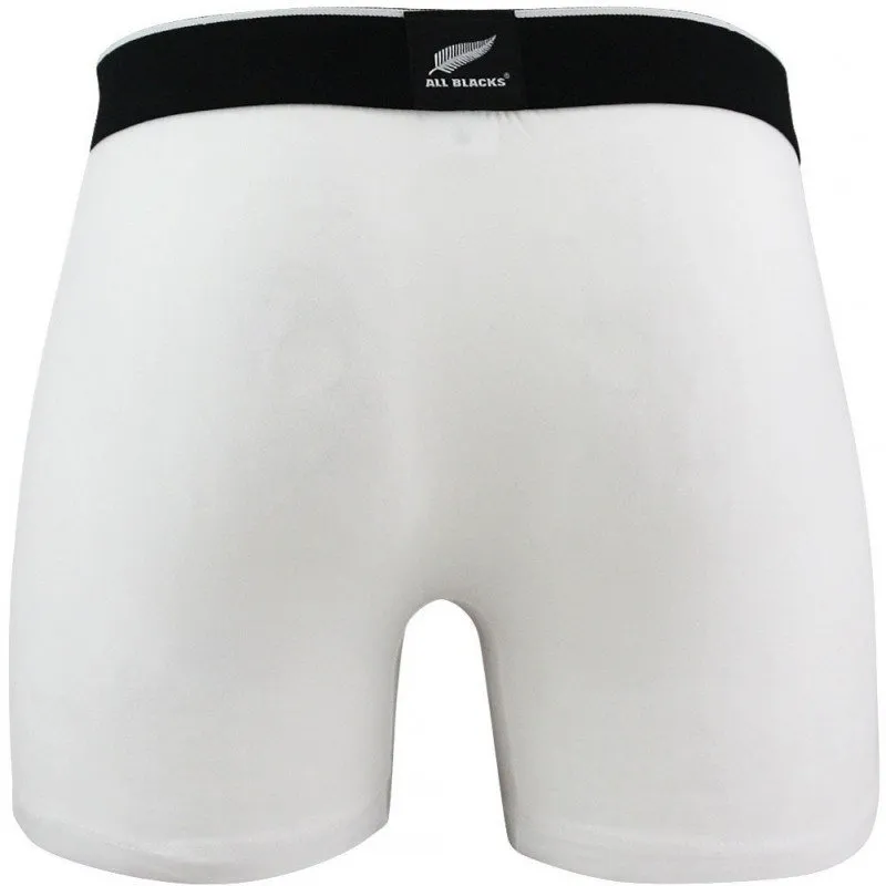 ALL BLACKS Boxer Homme Microfibre SOFT Blanc