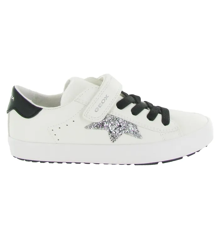baskets et sneakers -  - junior fille - Toile Jean - Beige - Geox