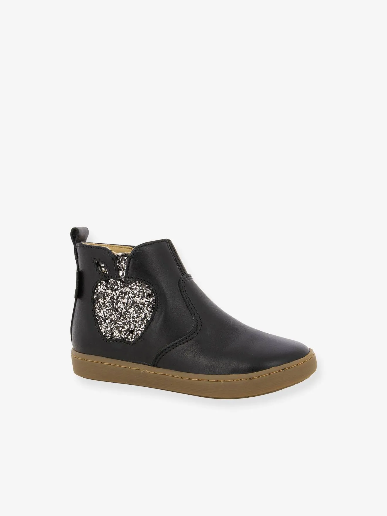 Boots enfant Play New Apple Nappa SHOO POM® noir - Shoo Pom