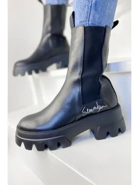 Bottines E441E5 GANGE NERO - Semerdjian
