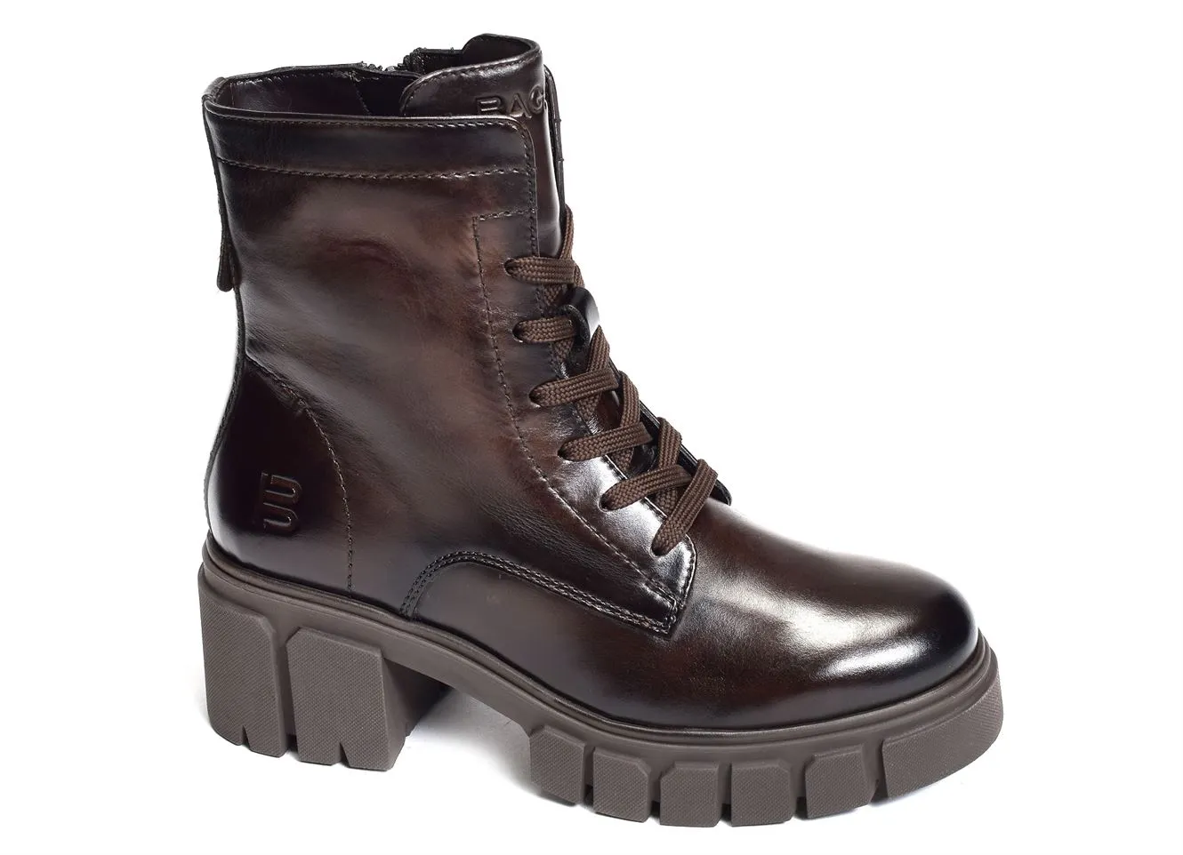 bottines et boots Bagatt  Forli ah030 marron foncé 