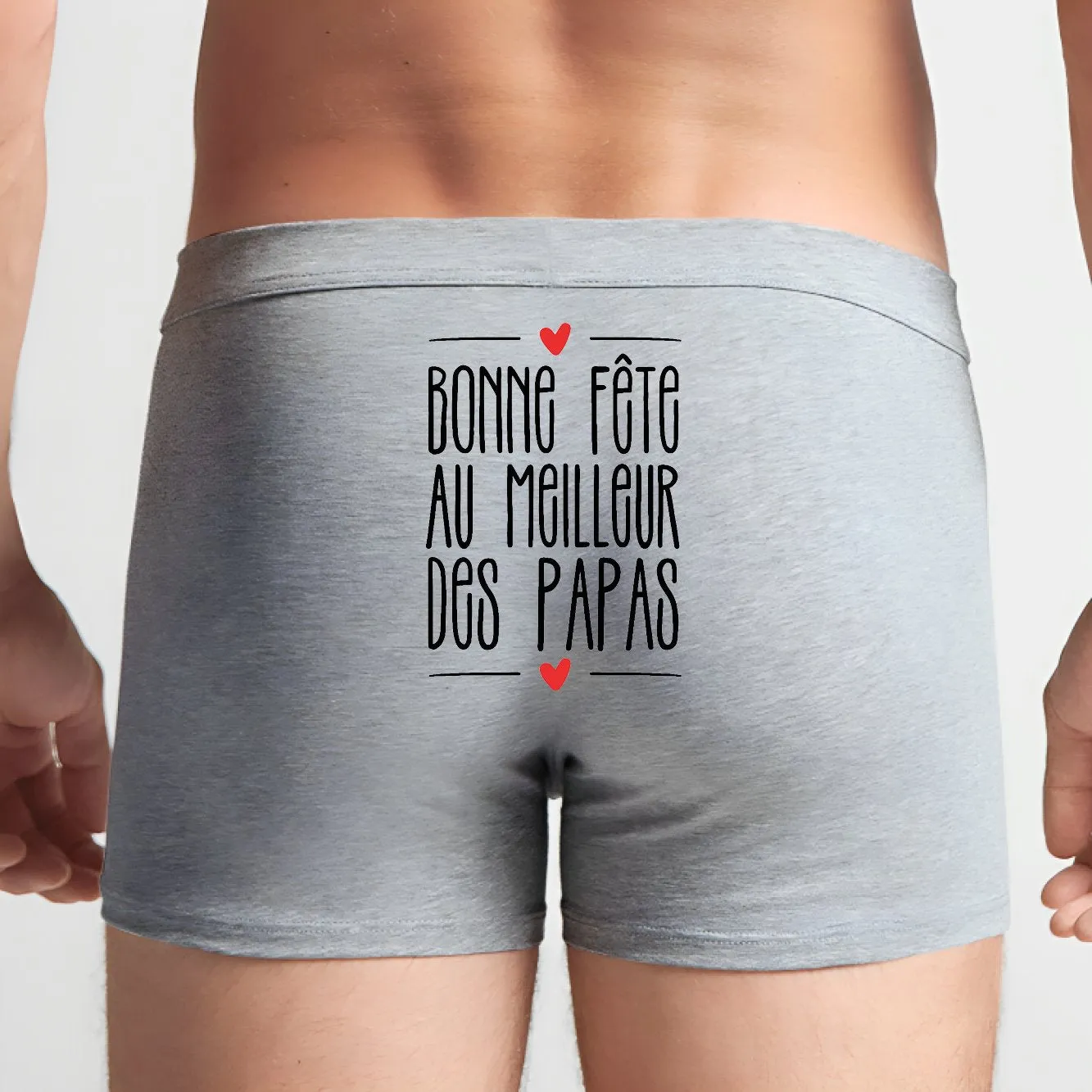Boxer Homme Bonne fête au meilleur des papas
