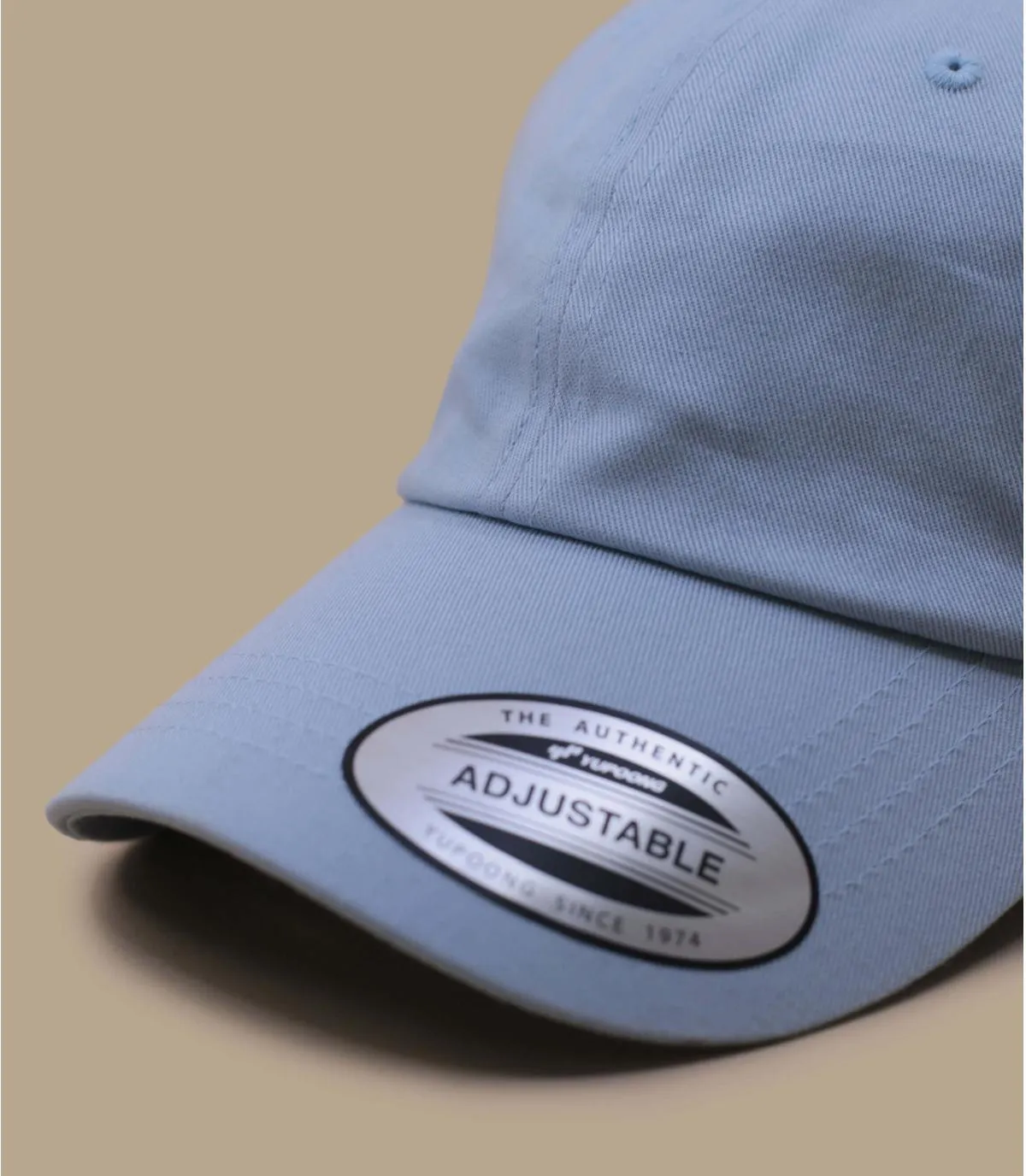 Casquette Dad hat destructurée bleu ciel - Casquette Dad hat destructurée bleu ciel Yupoong : Headict