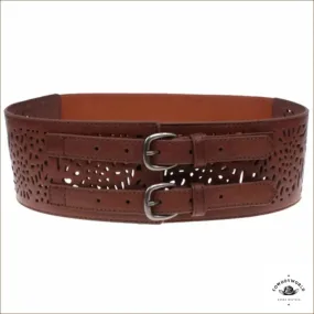 Ceinture Double Boucles Western