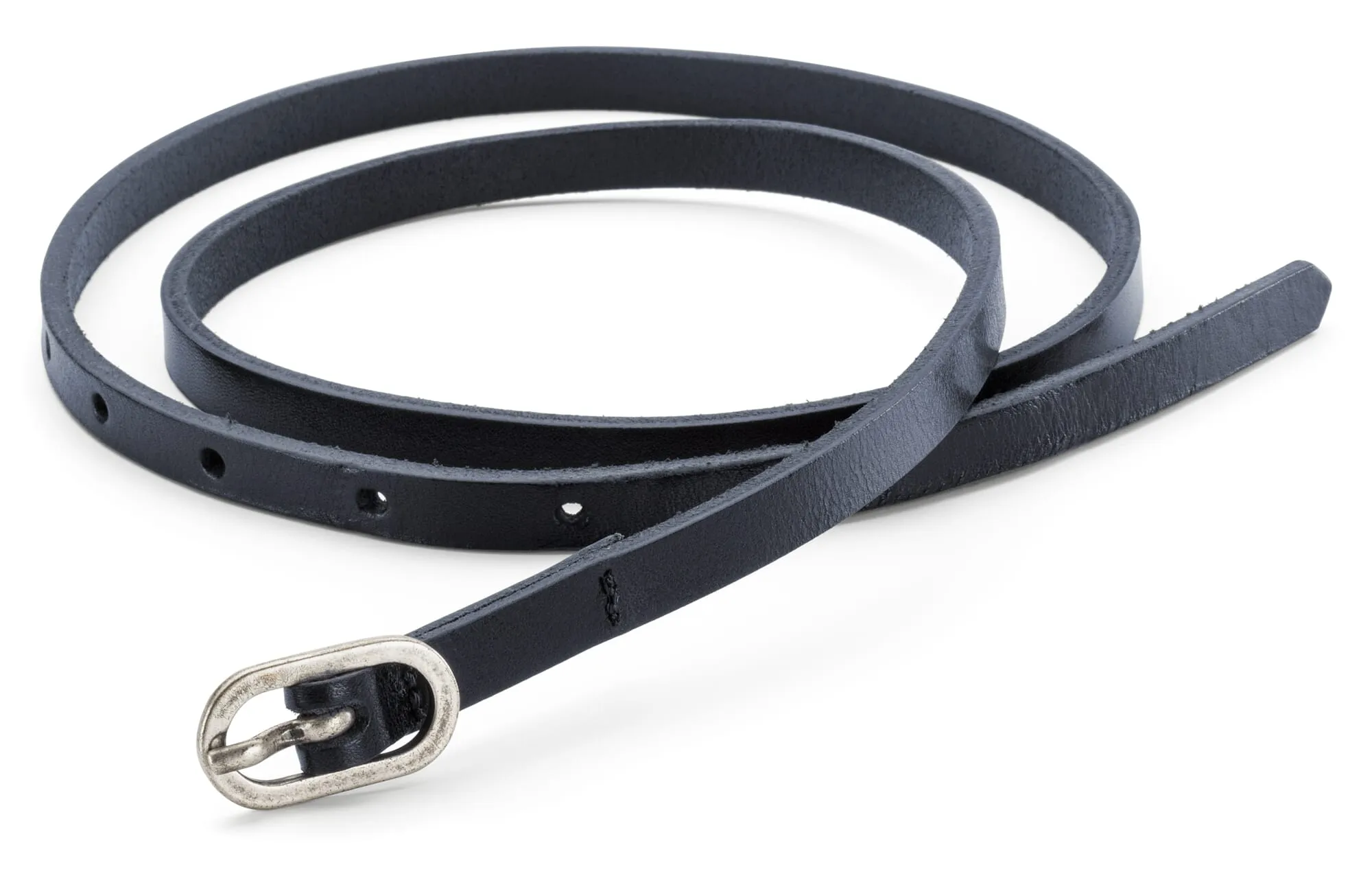 Ceinture en cuir pour femme étroite