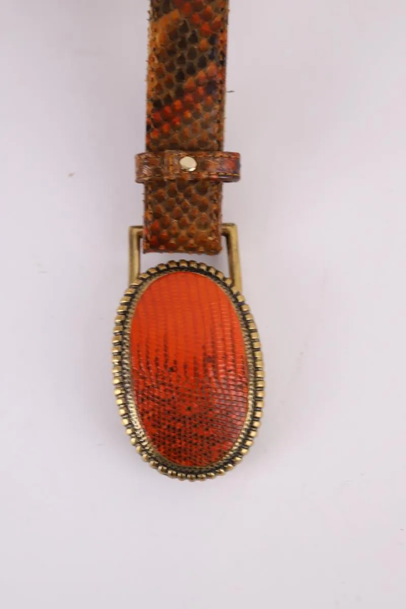 Ceinture en cuir