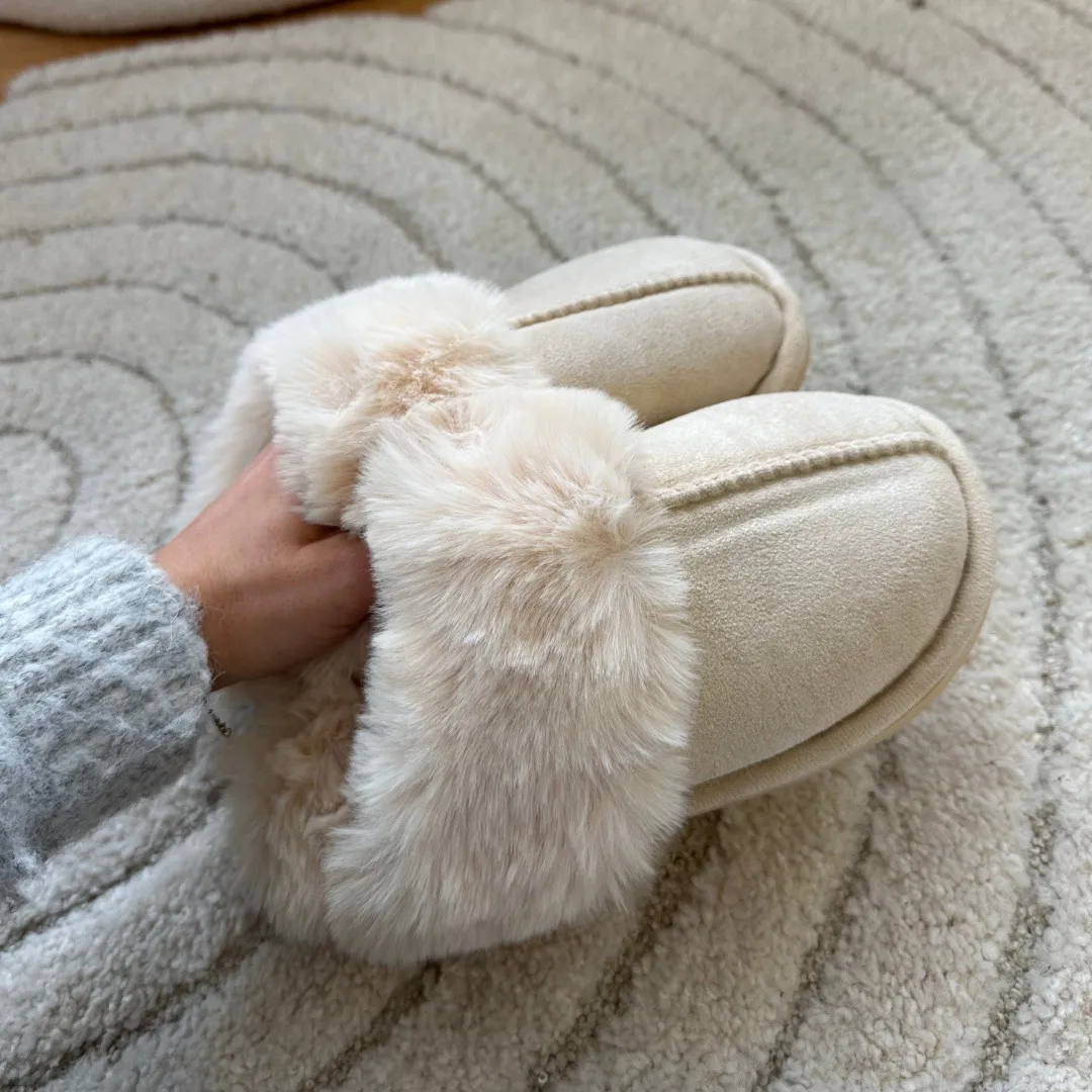 Chaussons COCOONING beige