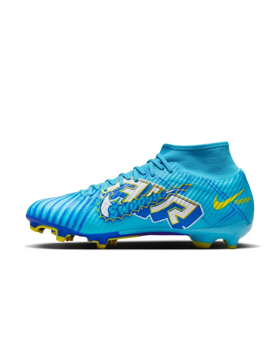 Crampons de football Homme ZOOM SUPERFLY 9 ACAD KM FG/MG Bleu