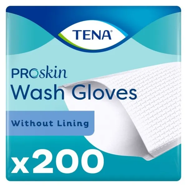Gants TENA WASH GLOVES ProSkin non plastifié - ATPM Services