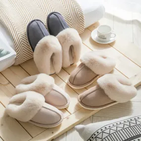 JULIETTE | Chaussons chauds avec fourrure
