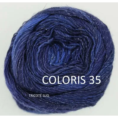 Kit tricot collier Ninon version Mille Colori Socks and Lace Luxe