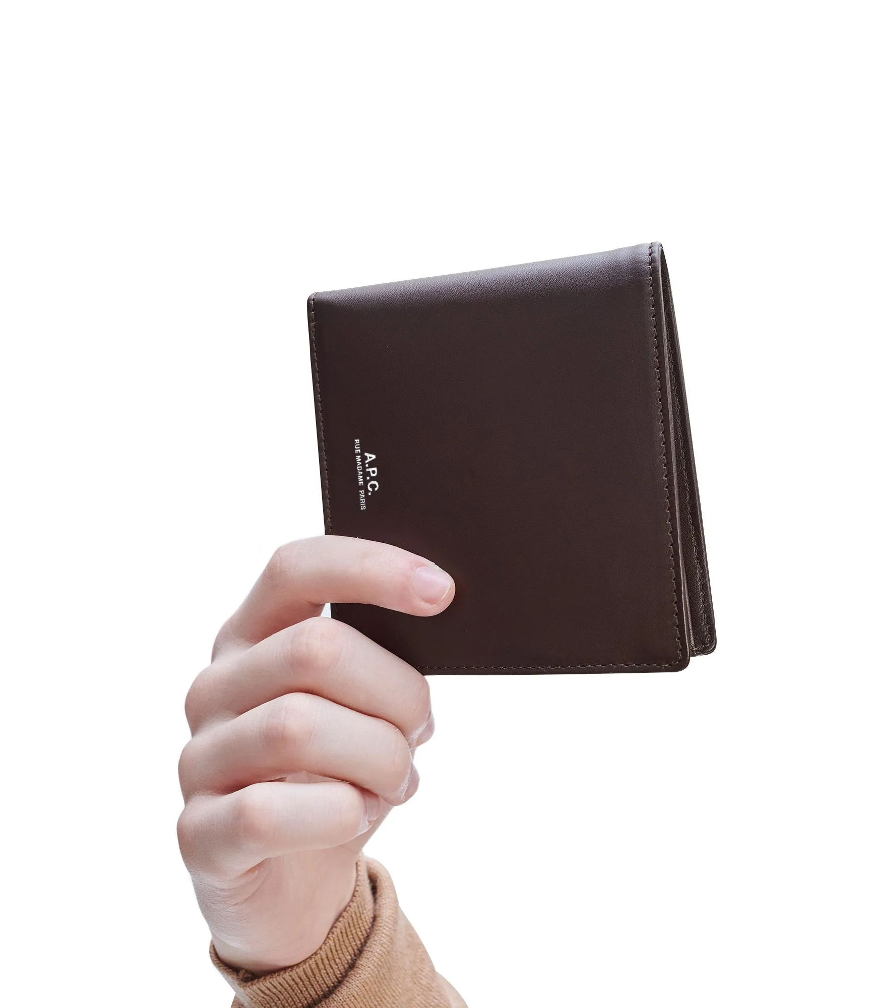 New Portefeuille London Marron foncé | A.P.C.