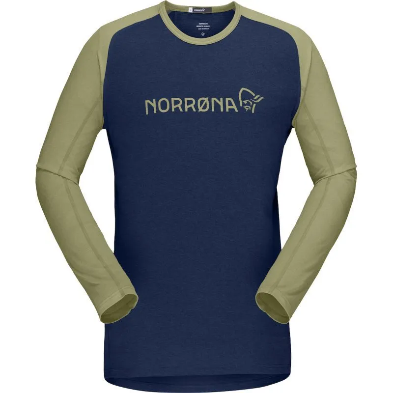 Norrona Fjørå Equaliser Lightweight Long Sleeve - Maillot VTT homme | Hardloop
