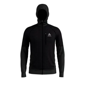 Odlo Millennium Yakwarm Hoody Midlayer Full Zip - Polaire homme | Hardloop