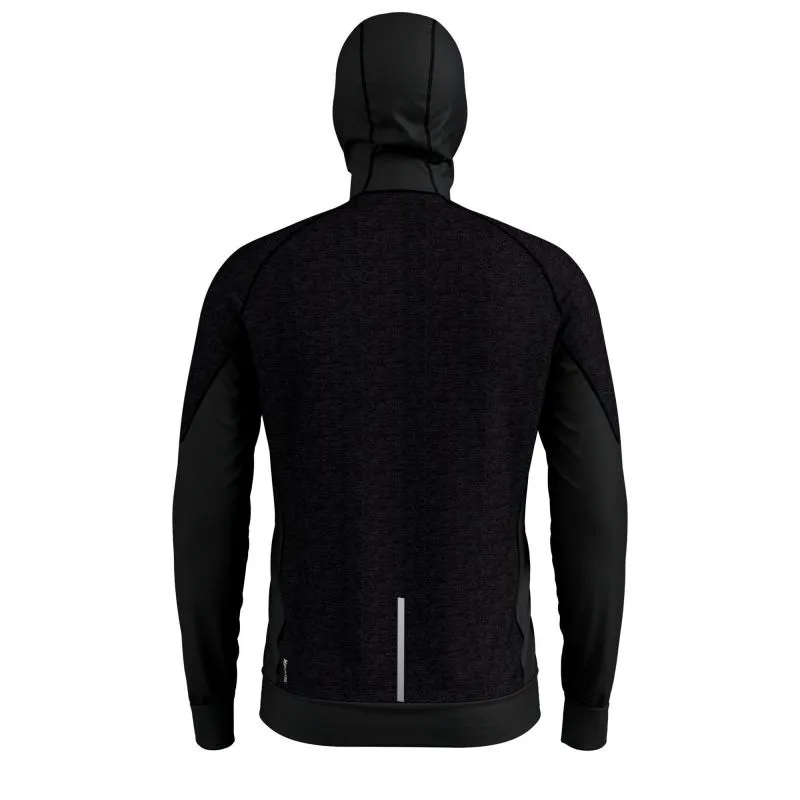 Odlo Millennium Yakwarm Hoody Midlayer Full Zip - Polaire homme | Hardloop