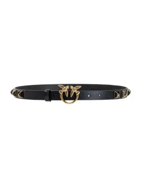 PINKO Ceinture Femme Love Berry 100143-A0R6 Z99Q Noir