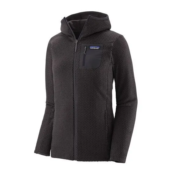 Polaire de Randonnée W's R1 Air Full Zip Hoody - Black