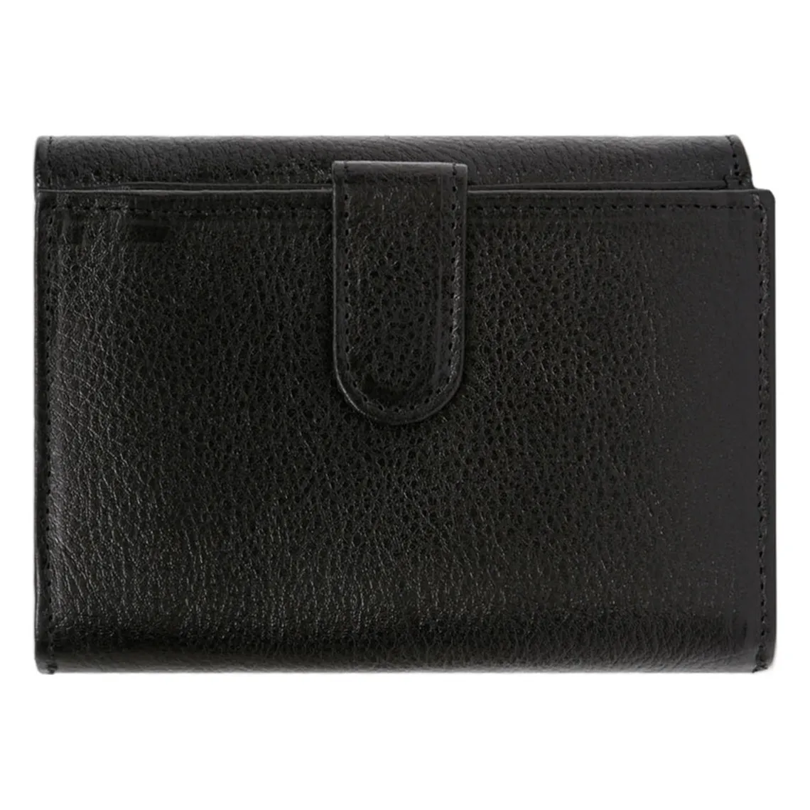 Portefeuille Cuir REPUBLIQUE Noir Maud | 3 Suisses