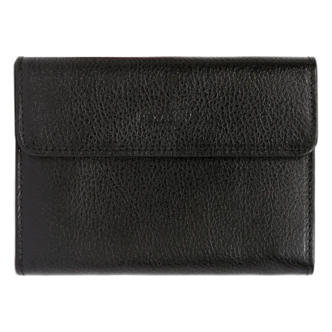 Portefeuille Cuir REPUBLIQUE Noir Maud | 3 Suisses