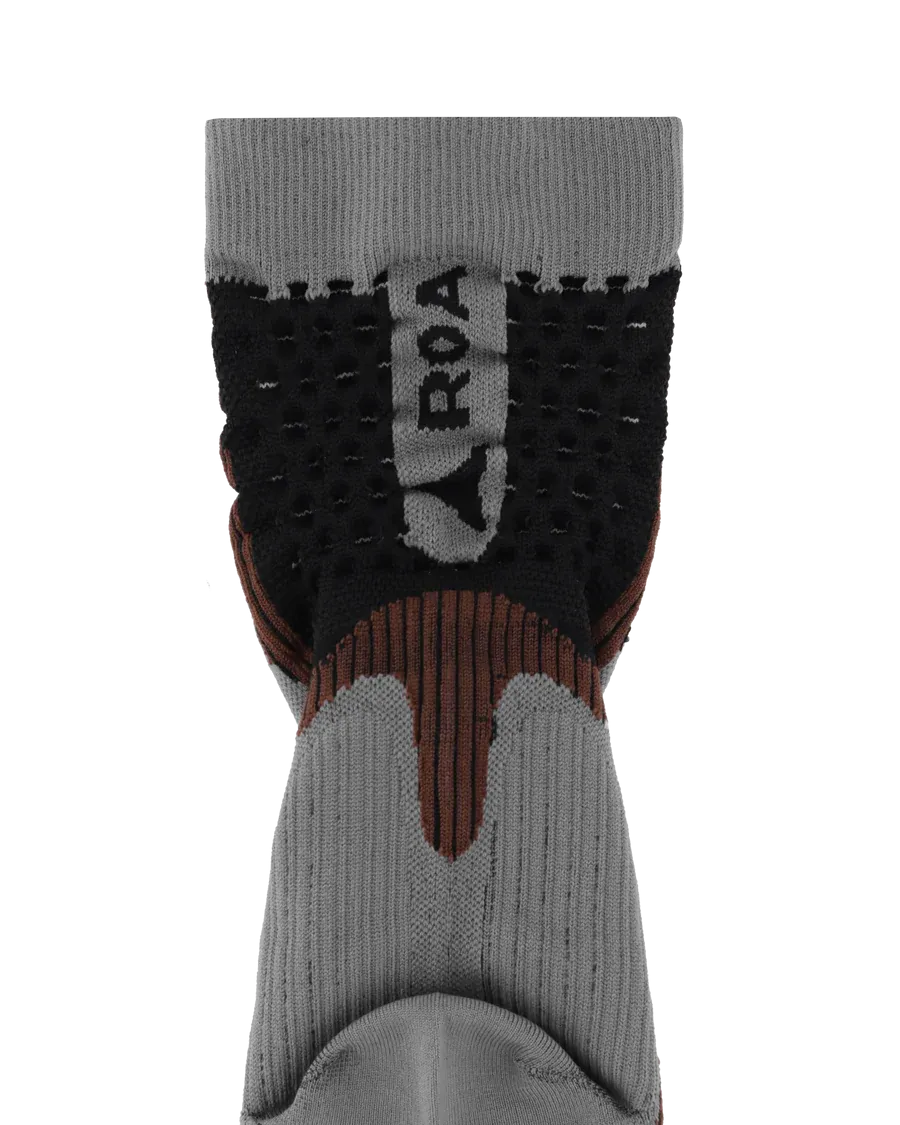ROA - Bones Long Socks Dark Brown
