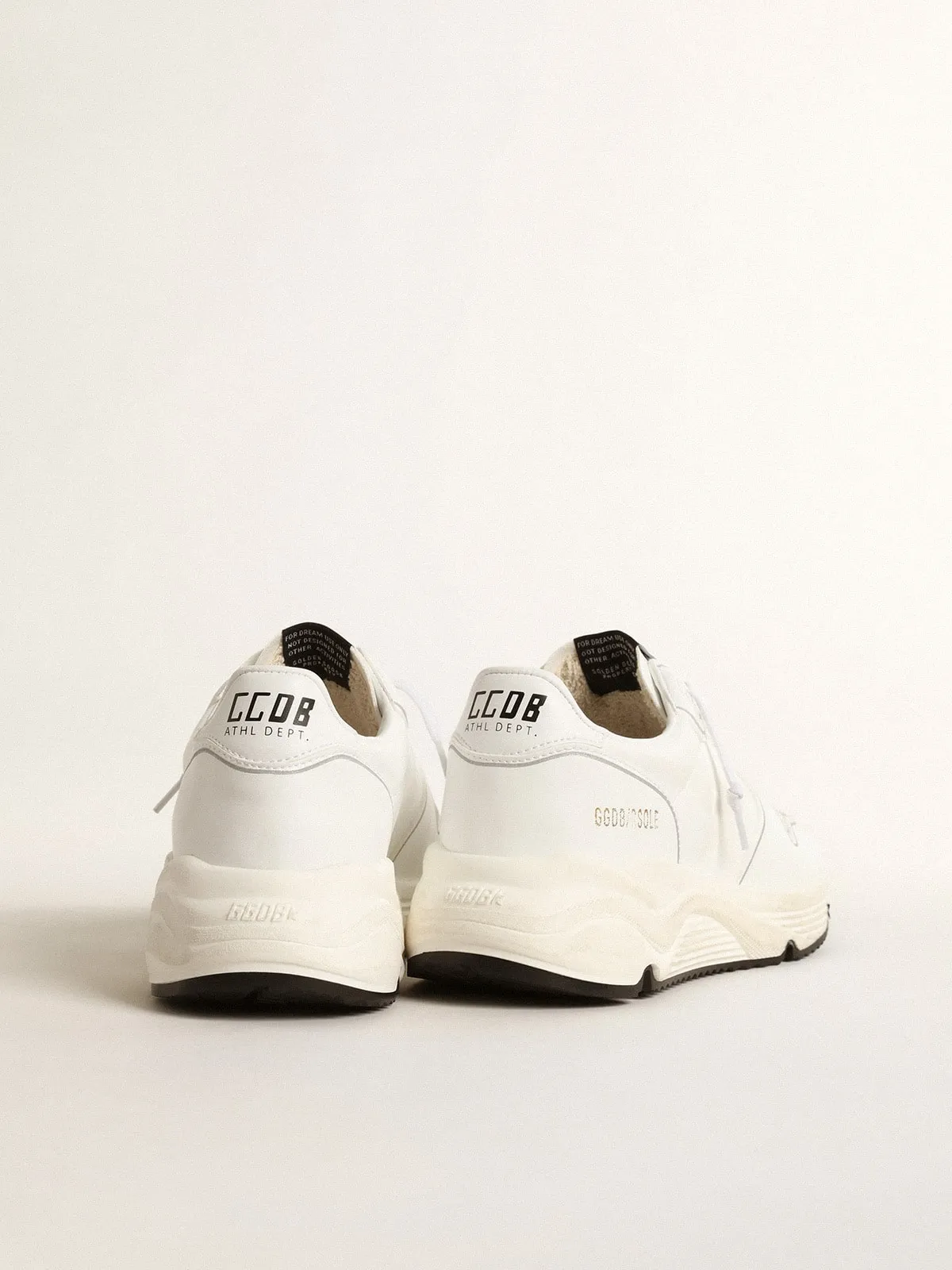 Running Sole homme d’origine bio avec étoile et contrefort blancs | Golden Goose