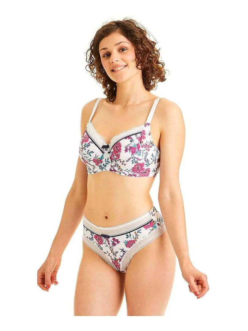 Soutien-gorge grand maintien REFLEX - Pomm'Poire - Blanc