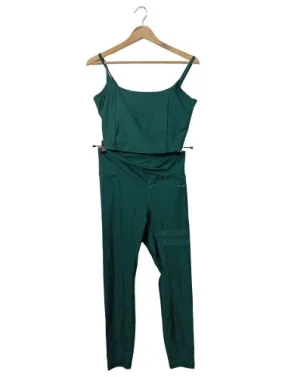 Stronger Ensemble en jersey vert style décontracté