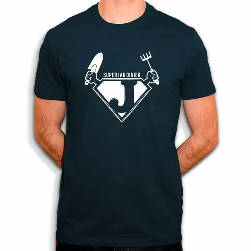 Super jardinier - t-shirt en coton bio - tee shirt jardinage