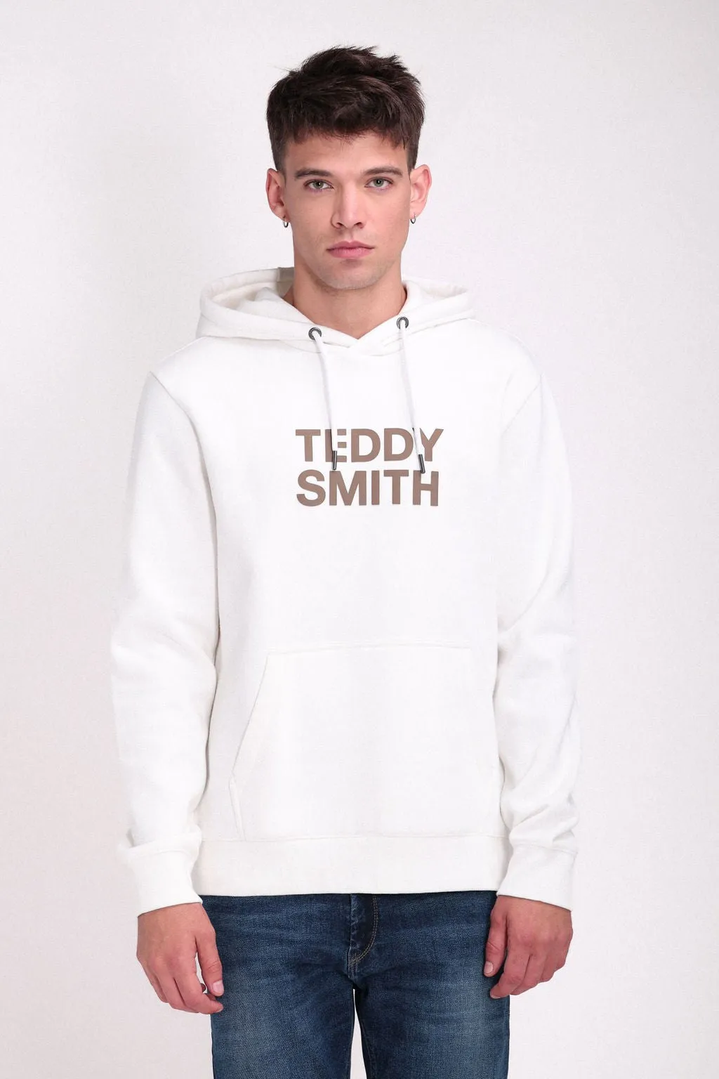 Sweat à capuche SICLASS HOODY MIDDLE WHITE