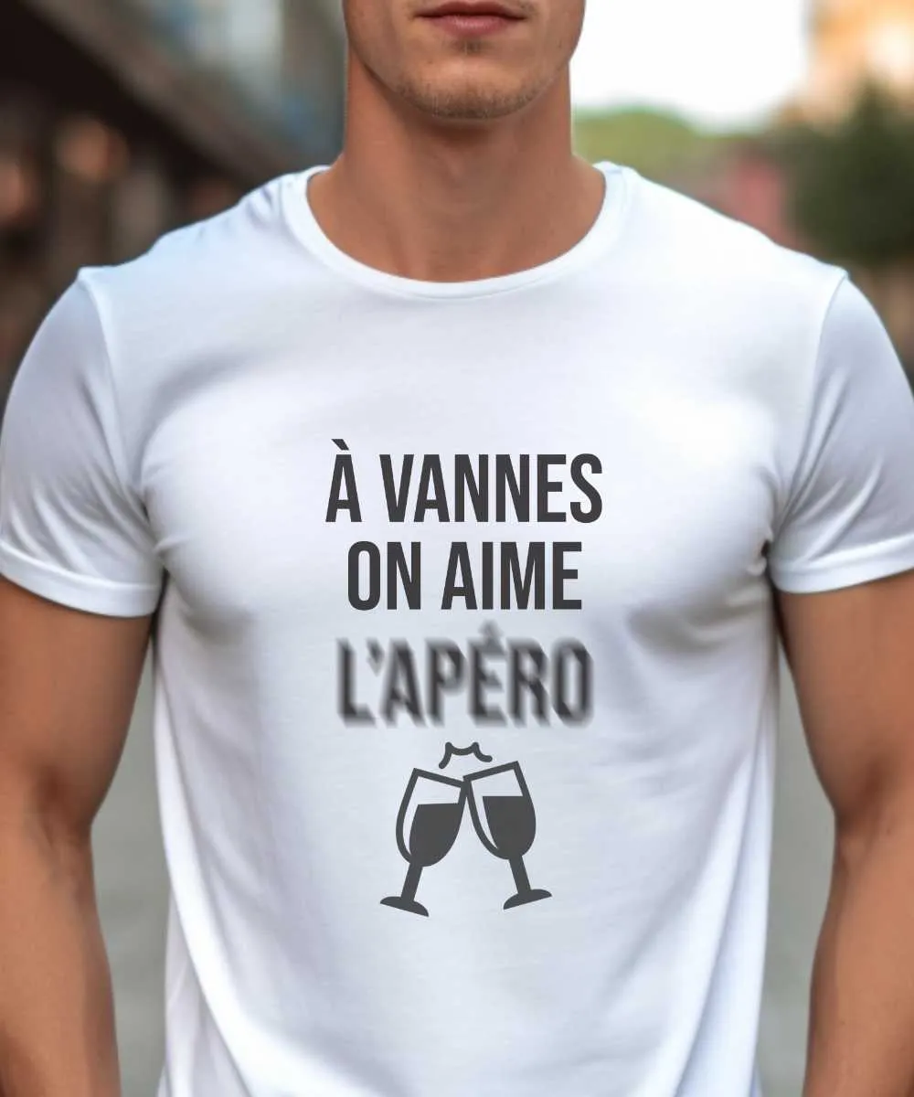 T-Shirt A Vannes on aime l'apéro