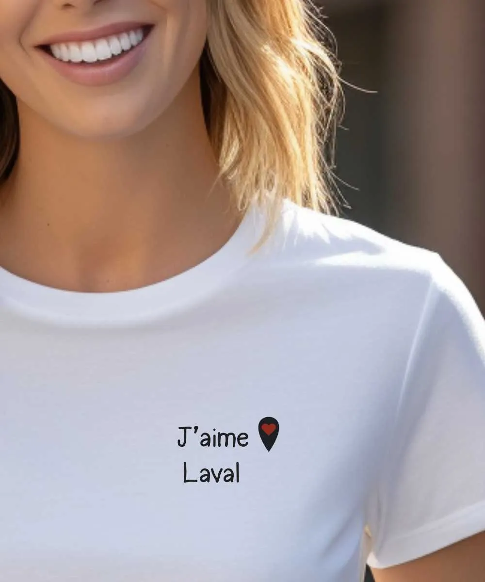T-Shirt J'aime Laval