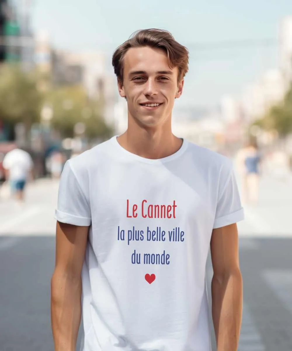 T-Shirt Le Cannet la plus belle ville du monde