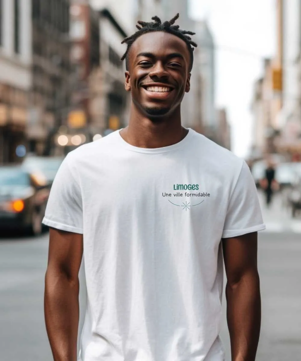 T-Shirt Limoges une ville formidable