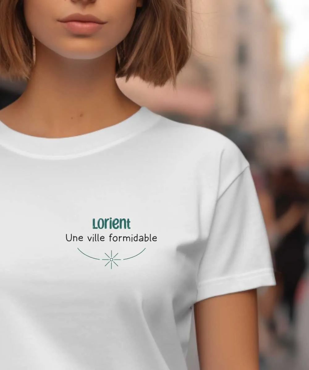 T-Shirt Lorient une ville formidable