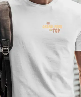 T-Shirt Un Grand-Père au top Pour homme