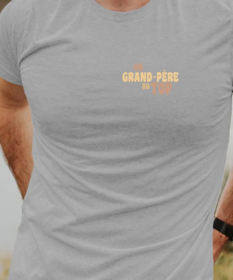 T-Shirt Un Grand-Père au top Pour homme