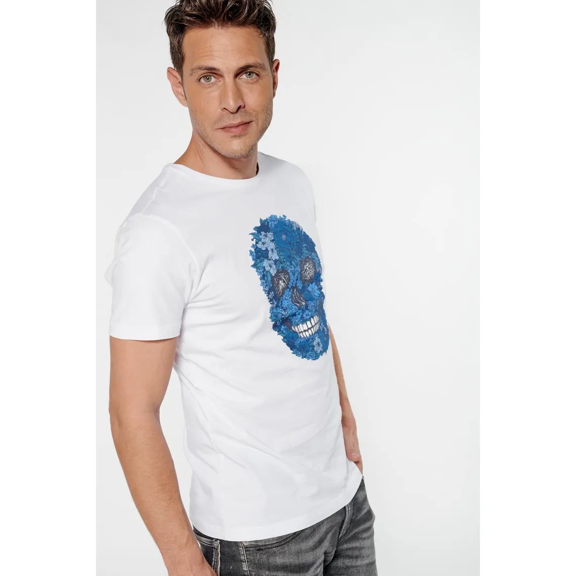 Tee-Shirt COIMA blanc en coton | 3 Suisses