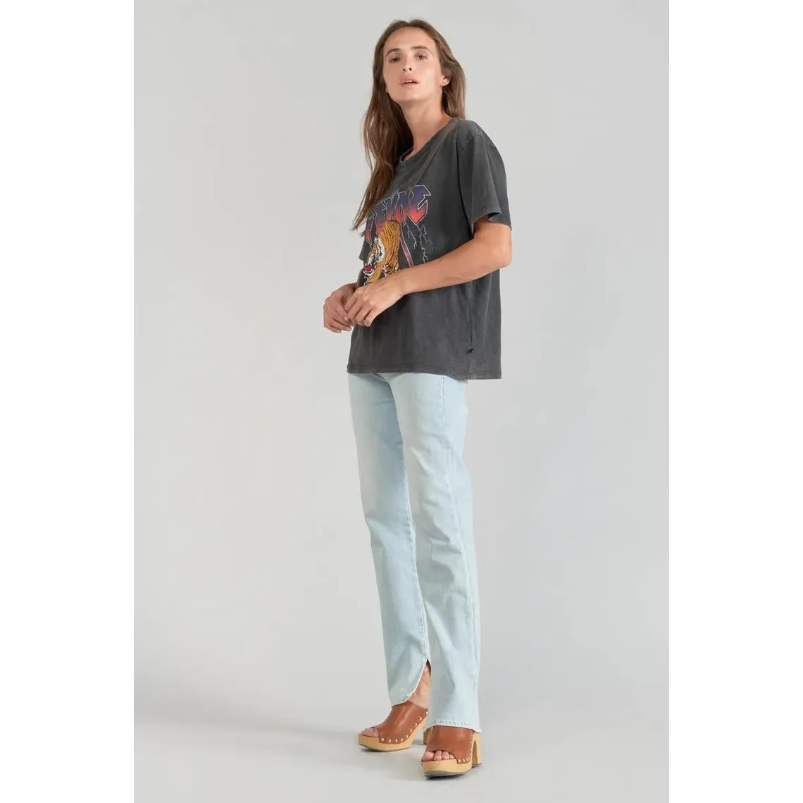 Tee-Shirt MARYLAND noir en coton | 3 Suisses