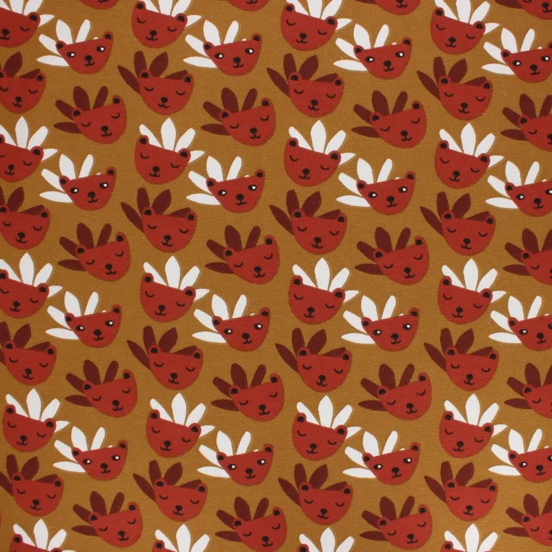 Tissu jersey Rody - ocre