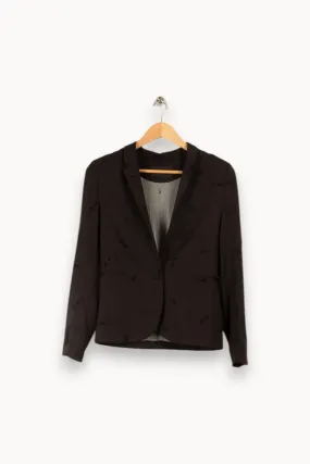Veste noire avec détails - Taille S/36