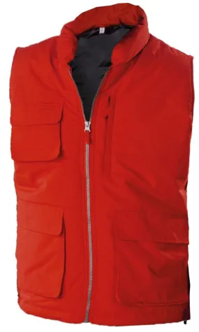 Veste sans manches bodywarmer matelassé - WK615 - rouge 
