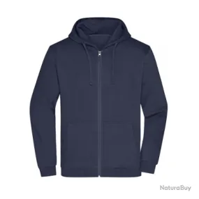 Zip Hoody Men-JAMES NICHOLSON Blue  Navy  JN75607